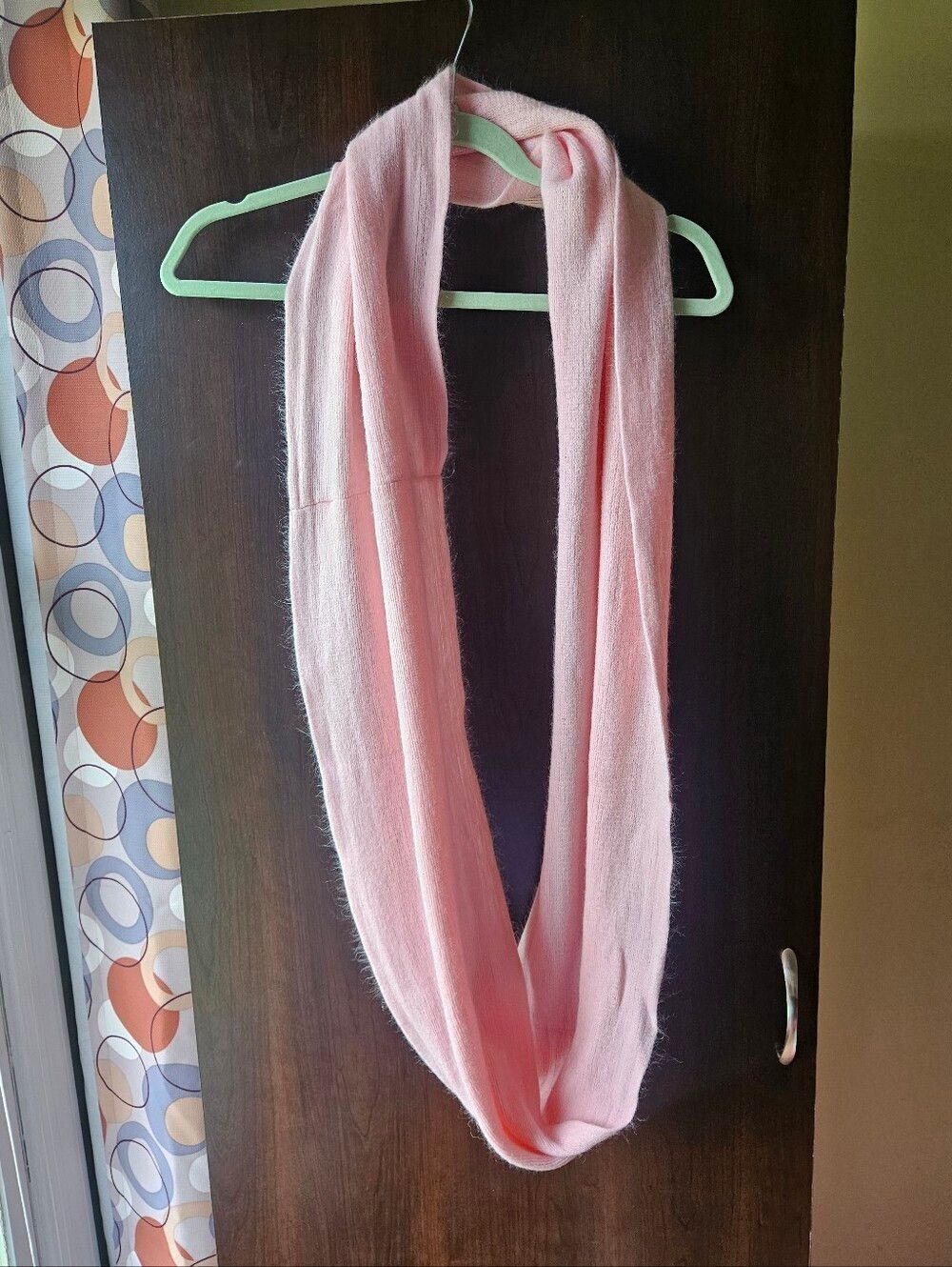 Soft Pink Infinity Scarf - Women Accessories